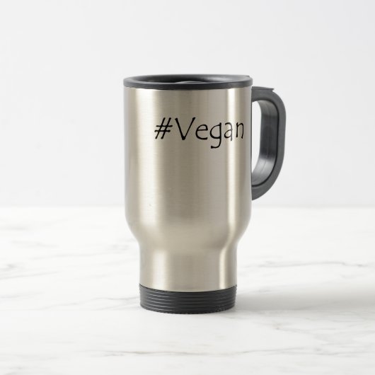 Mug De Voyage #Vegan (Devant droit)