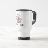 Mug De Voyage Végan de porc (Devant droit)
