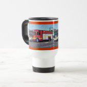 Mug De Voyage Véhicule d'urgence de la Secourt d'incendie (Devant gauche)