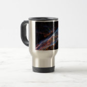 Mug De Voyage Veil Nebula Supernova Reste Télescope Hubble (Devant gauche)