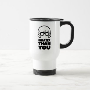 Mug De Voyage Velma "plus futé que vous" graphique