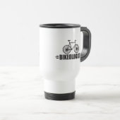 Mug De Voyage Vélo humoristique (Devant droit)