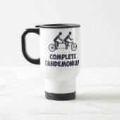 Mug De Voyage Vélo tandem Tandemonium complet (Gauche)