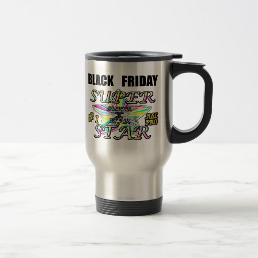 Mug De Voyage vendredi noir (Droit)