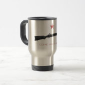 Mug De Voyage Venez le prendre (Devant gauche)