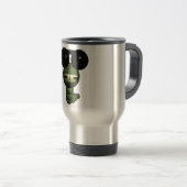 Mug De Voyage ver avec lunettes de soleil (Devant droit)