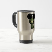 Mug De Voyage ver avec lunettes de soleil (Devant gauche)