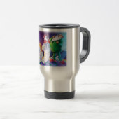 Mug De Voyage Vérifier deux fois Père Noël (Devant droit)
