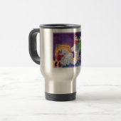 Mug De Voyage Vérifier deux fois Père Noël (Devant gauche)