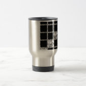 Mug De Voyage vérifier le motif (Centre)