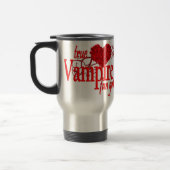 Mug De Voyage Véritable fille de fan de vampire (Gauche)