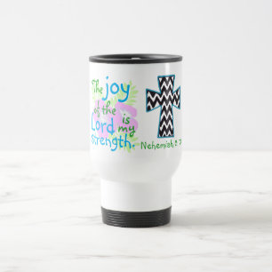 Mug De Voyage Vers de bible et 8h10 croisé de Nehemiah
