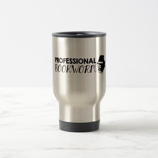 Mug De Voyage Vers de livre professionnel (Centre)