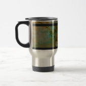 Mug De Voyage Vert et marbre d'or (Gauche)
