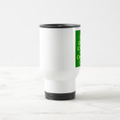Mug De Voyage Vert Gardez le calme et continuer (Centre)