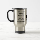 Mug De Voyage Vêtements de chasse aux cerfs (Gauche)