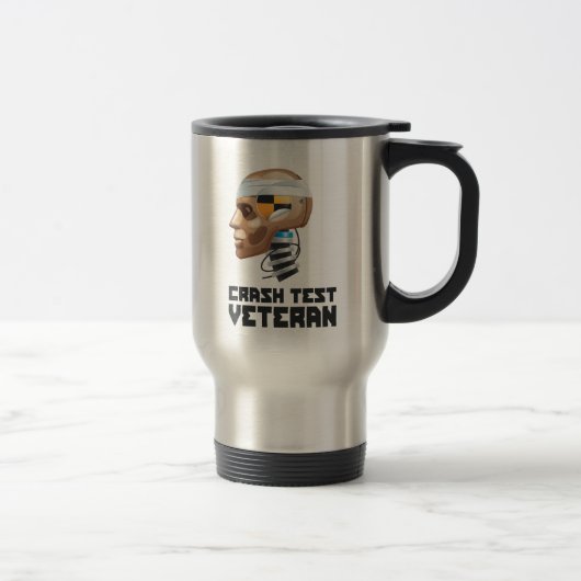 Mug De Voyage Vétéran d'essai d'accident (Droit)