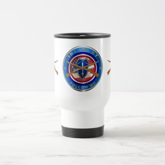 Mug De Voyage Vétéran d'infanterie  (Centre)