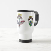 Mug De Voyage Vétéran du 75e régiment de Rangers  (Devant droit)
