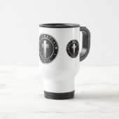 Mug De Voyage Vétéran du Corps des Aumôniers de l'Armée (Devant droit)