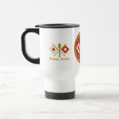 Mug De Voyage Vétéran du Corps des transmissions (Gauche)