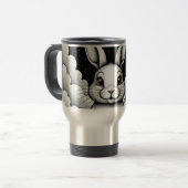 Mug De Voyage Vibes célestes relaxantes Lapin Céleste (Devant gauche)