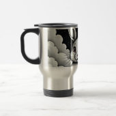 Mug De Voyage Vibes célestes relaxantes Lapin Céleste (Gauche)
