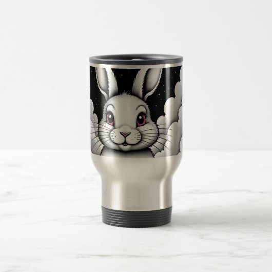 Mug De Voyage Vibes célestes relaxantes Lapin Céleste (Centre)