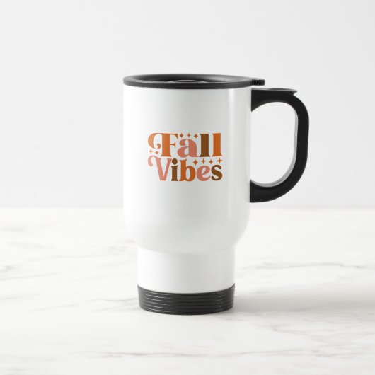 Mug De Voyage Vibes d'automne (Droite)