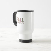 Mug De Voyage Vibes d'automne arc-en-ciel (Devant gauche)