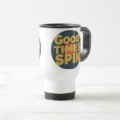 Mug De Voyage Vibes de vinyle classique | Conception d'amour de  (Devant droit)