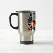 Mug De Voyage Vibes Fox : Art d'automne intemporel (Gauche)
