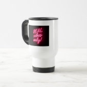 Mug De Voyage Vibes Réelles Seulement ! (Devant gauche)