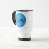 Mug de voyage Vie de l'enseignant - Conception de (Devant gauche)