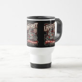 Mug De Voyage Vie Rapide Vélo Plus Rapide (Devant droit)