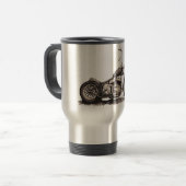Mug De Voyage Vieille motocyclette fraîche (Devant gauche)