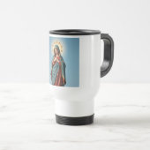 Mug de voyage Vierge Marie Belle (Devant droit)