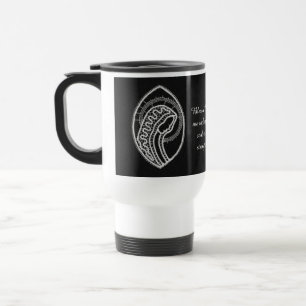 Mug De Voyage Vierge Marie bienheureuse catholique en dentelle b