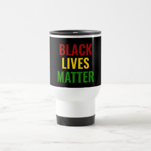 Mug De Voyage VIES NOIRES Élégantes Nom de la matière Monogramme
