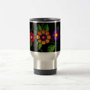 Mug De Voyage Vigne à fleurs