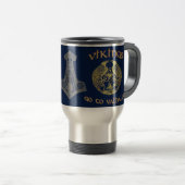 Mug De Voyage Vikings vont au Valhöll (Devant droit)