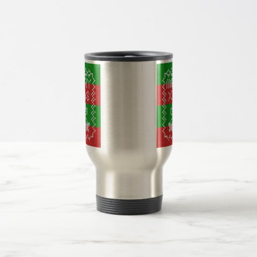 Mug De Voyage Vilain pull motif sonnettes Joyeux fils Xmas (Centre)