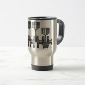 Mug De Voyage Vilebrequin de piston (Devant droit)