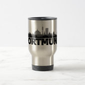 Mug De Voyage Ville de Dortmund Skyline - tasse/tasse (Centre)