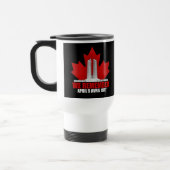 Mug De Voyage Vimy Ridge que nous nous rappelons (Gauche)