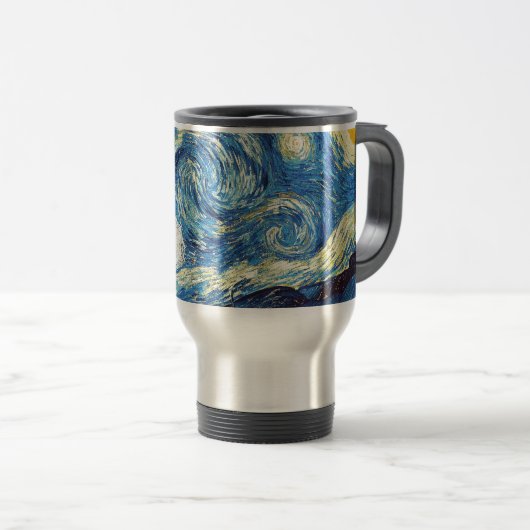 Mug De Voyage Vincent van Gogh - Nuit étoilée, (Devant droit)