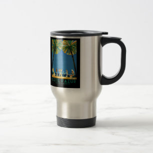Mug De Voyage Vintage Côte d'Azur Voyage en France