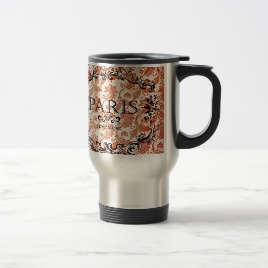 Mug De Voyage Vintage Paris (Droit)