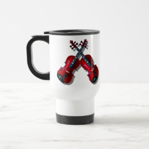 MUG DE VOYAGE VIOLINS-MUG ROUGE CROISÉ