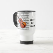Mug De Voyage Violon Lover_ (Devant gauche)